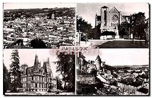 Carte Postale Moderne Bar Le Duc vue générale Eglise St Jean Château Marbeaumint Tour de l'horloge