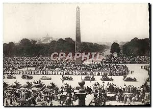 Carte Postale Moderne Defîle des FFI Place de la Concorde Militaria Tank