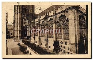 Carte Postale Ancienne Sens Le Palais Synodal Remarquable edifice gothioue