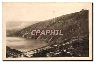 Bild des Verkufers fr Carte Postale Ancienne Riesengebirge Grosser Teich Mit Prinz Heinrich Baude zum Verkauf von CPAPHIL