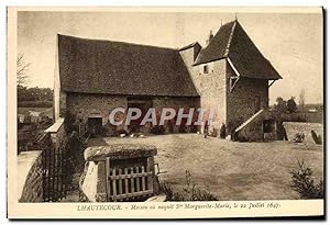 Immagine del venditore per Carte Postale Ancienne Lhautecour Maison Ou Naquit Ste Marguerite Marie le 22 juillet 1647 venduto da CPAPHIL