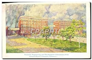 Carte Postale Ancienne Research Engineering and Development Laboratories of the Général Electric ...