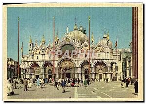 Seller image for Carte Postale Moderne Venezia Chiesa Di S Marco Fu Fatta Costrurie Da Giustiniano Participazio Ma Venezia for sale by CPAPHIL