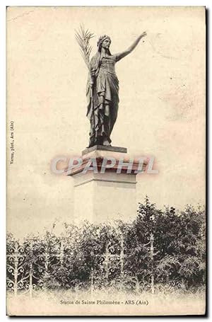 Carte Postale Ancienne Statue de Philomene ARs