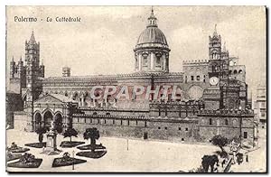 Carte Postale Ancienne Palermo La Cattedrale