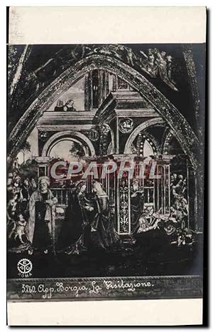 Bild des Verkufers fr Carte Postale Ancienne App Borgia La visitazione zum Verkauf von CPAPHIL