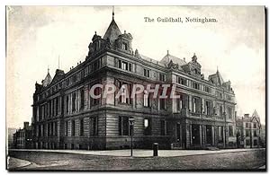 Bild des Verkufers fr Carte Postale Ancienne The Guildhall Nottingham zum Verkauf von CPAPHIL