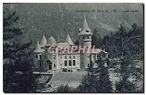 Carte Postale Ancienne Gressoney St Jean Castel Savoia