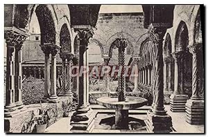 Seller image for Carte Postale Ancienne Monreale Chiostro Fontana Colla Loggetta for sale by CPAPHIL