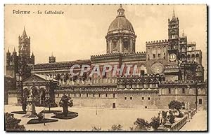 Carte Postale Ancienne Palermo La Cattedrale