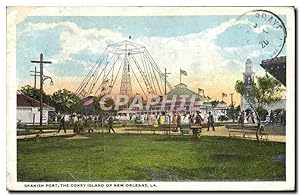 Seller image for Carte Postale Ancienne Spanish Fort The Coney Island Of New Orleans La for sale by CPAPHIL