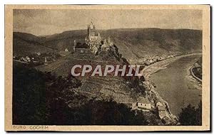 Carte Postale Ancienne Burg Cochem