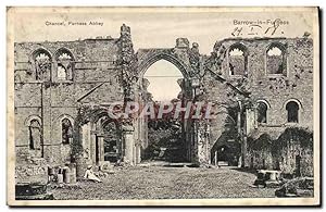 Carte Postale Ancienne Chancel Furness Abbey Barrow In Furness