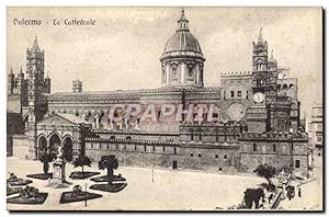 Carte Postale Ancienne Palermo La Cattedrale