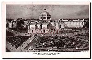 Carte Postale Ancienne Irish International Exhibition 1907 View From Water Chute