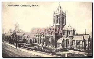 Carte Postale Ancienne Christchurch Cathedral Dublin