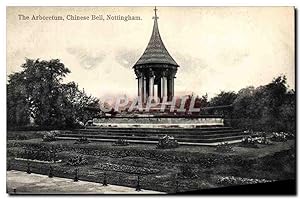 Bild des Verkufers fr Carte Postale Ancienne The Arboretum Chinese Bell Nottingham zum Verkauf von CPAPHIL