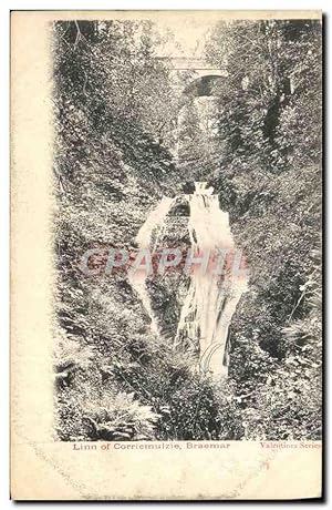 Carte Postale Ancienne Linn Of Corriemulzie Braemar