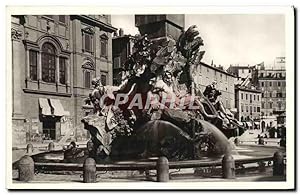 Immagine del venditore per Carte Postale Ancienne Roma Fontana Dei 4 Fiumi Piazza Navona venduto da CPAPHIL