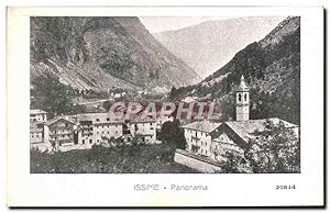 Carte Postale Ancienne Issime Panorama