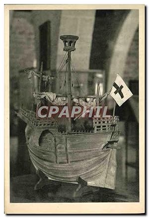 Imagen del vendedor de Carte Postale Ancienne Barcelona Reales Atarazanas Museo Maritimo Bateau a la venta por CPAPHIL