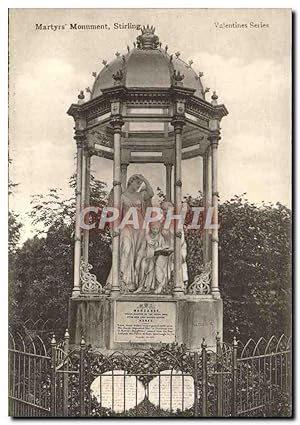 Carte Postale Ancienne Martyr's Monument Stirling