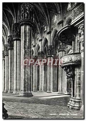 Seller image for Carte Postale Moderne Milano Interno Del Duomo for sale by CPAPHIL