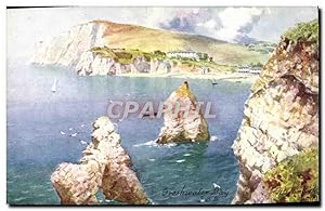 Carte Postale Ancienne Freshwater Bay I o W