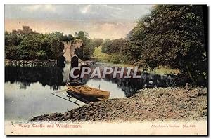Carte Postale Ancienne Wray castle and Windermere
