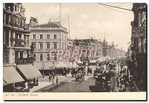 Carte Postale Ancienne Oxford Street