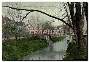 Immagine del venditore per Carte Postale Ancienne Bridge And Brook Mountain Avenue Park Malden Mass venduto da CPAPHIL