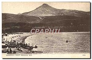 Carte Postale Ancienne Goatfell From Brodick Bay