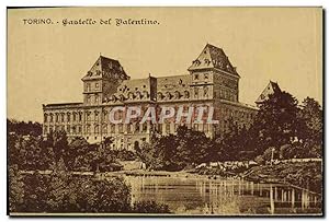 Carte Postale Ancienne Torino Castello del Valentino