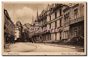 Carte Postale Ancienne Luxembourg Palais Grand ducal