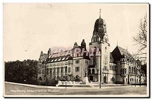 Carte Postale Ancienne Magdeburg Kaiser Friedrich Museum