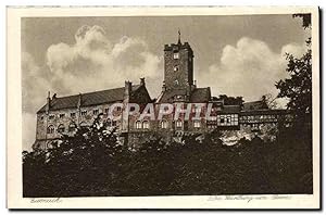 Carte Postale Ancienne Eisenach Die Wartburg von Osten