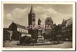 Carte Postale Ancienne Eisenach Karlsplatze