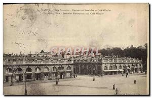 Immagine del venditore per Carte Postale Ancienne Nancy Place Stanislas Restaurant Stanislas Et Cafe Glacier venduto da CPAPHIL