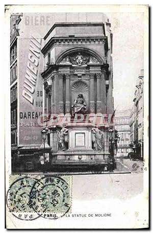 Seller image for Carte Postale Ancienne Paris La Statue De Moliere for sale by CPAPHIL