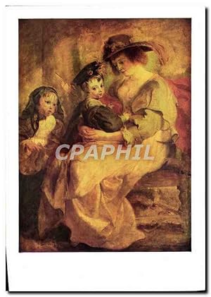 Image du vendeur pour Carte Postale Moderne Pierre Paul Rubens Portrait d'Helene Fourment seconde femme de Rubens et de ses enfants mis en vente par CPAPHIL