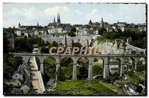 Carte Postale Ancienne Luxembourg vue générale