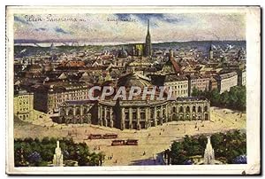 Carte Postale Ancienne Wien Panorama