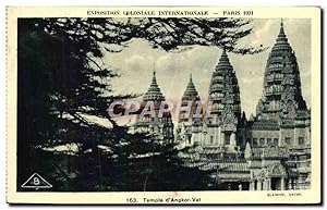 Bild des Verkufers fr Carte Postale Ancienne Exposition Coloniale Internationale Paris 1931 Temple d'Angkor Vat zum Verkauf von CPAPHIL