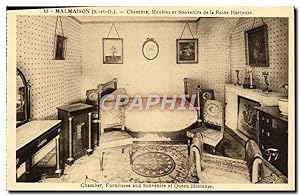Carte Postale Ancienne Malmaison Chambre Meubles et souvenirs de la reine Hortense