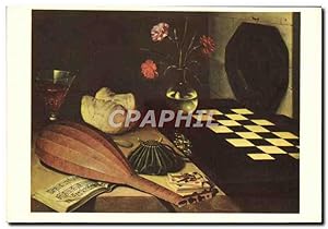 Seller image for Carte Postale Moderne Peinture franaise Baugin Nature Morte A L'Echiquier Echiquier Echecs for sale by CPAPHIL