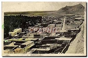 Carte Postale Ancienne Laghouat Le Village Arabe Appele Chtet