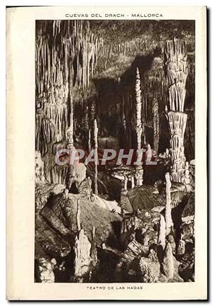 Carte Postale Ancienne Cuevas Del Drach Mallorca