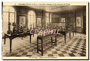Carte Postale Ancienne Malmaison La Salle a Manger et les Surtouts de table