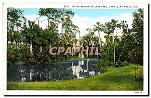 Carte Postale Ancienne In The Mountain Lake Sanctuary Lake Wales Fla