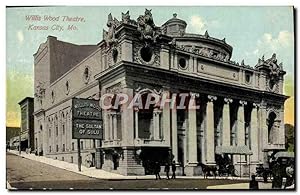 Carte Postale Ancienne Willis Wood théâtre Kansas City Mo The sultan of Sulu